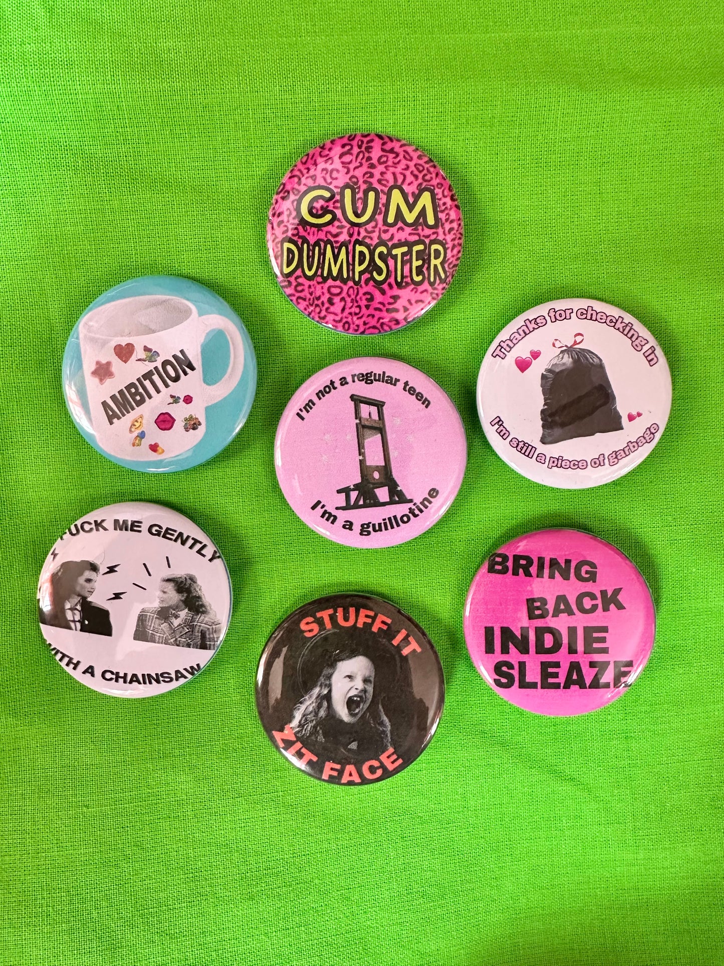 Pick One! A bunch of crazy buttons!
