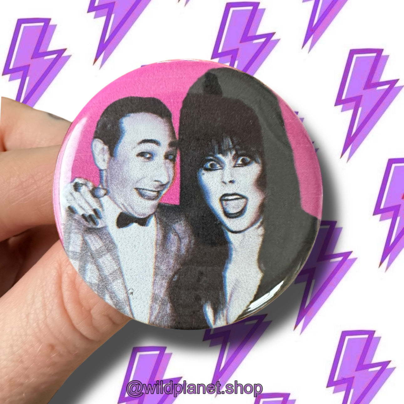 Peewee Herman Paul Reubens Button Pack 1.75” diameter Badges