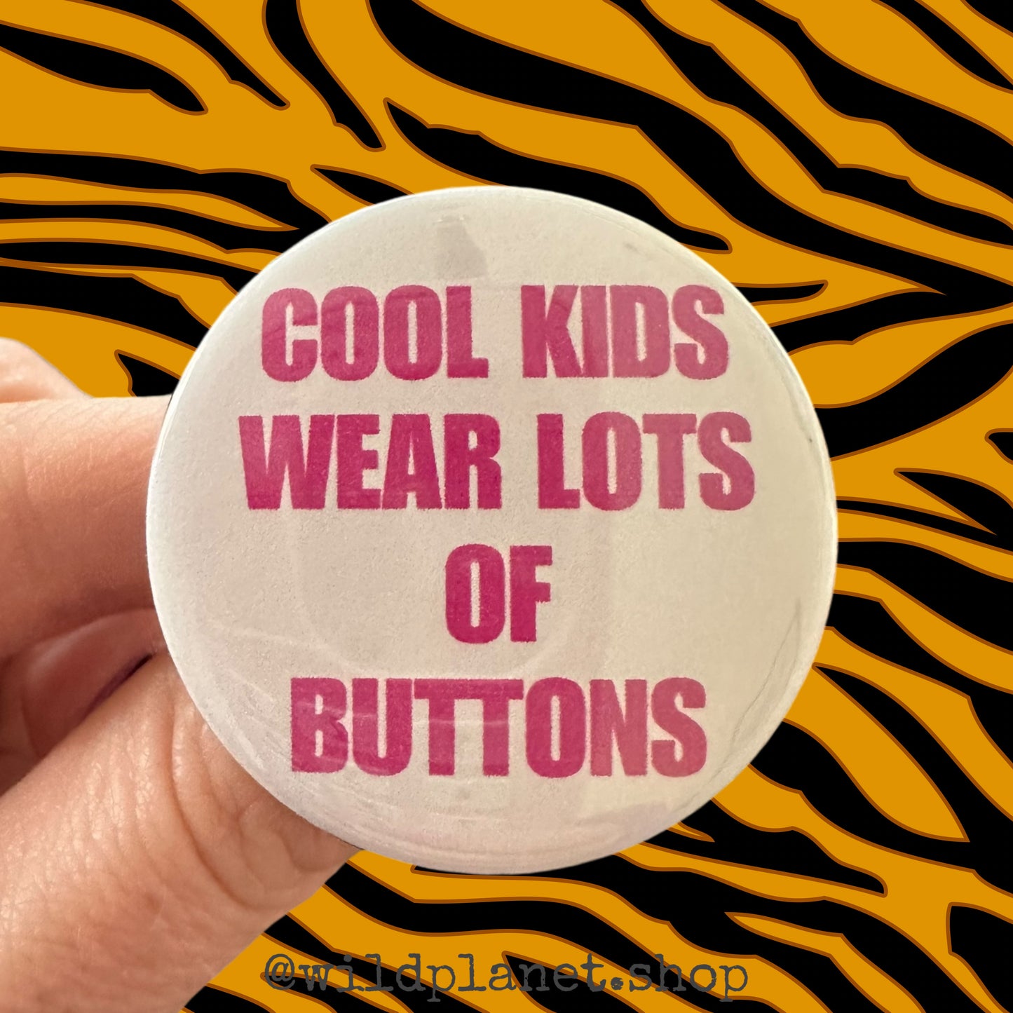 Buttons for button lovers! badge, pin, button collector set! Pick one or get all four!