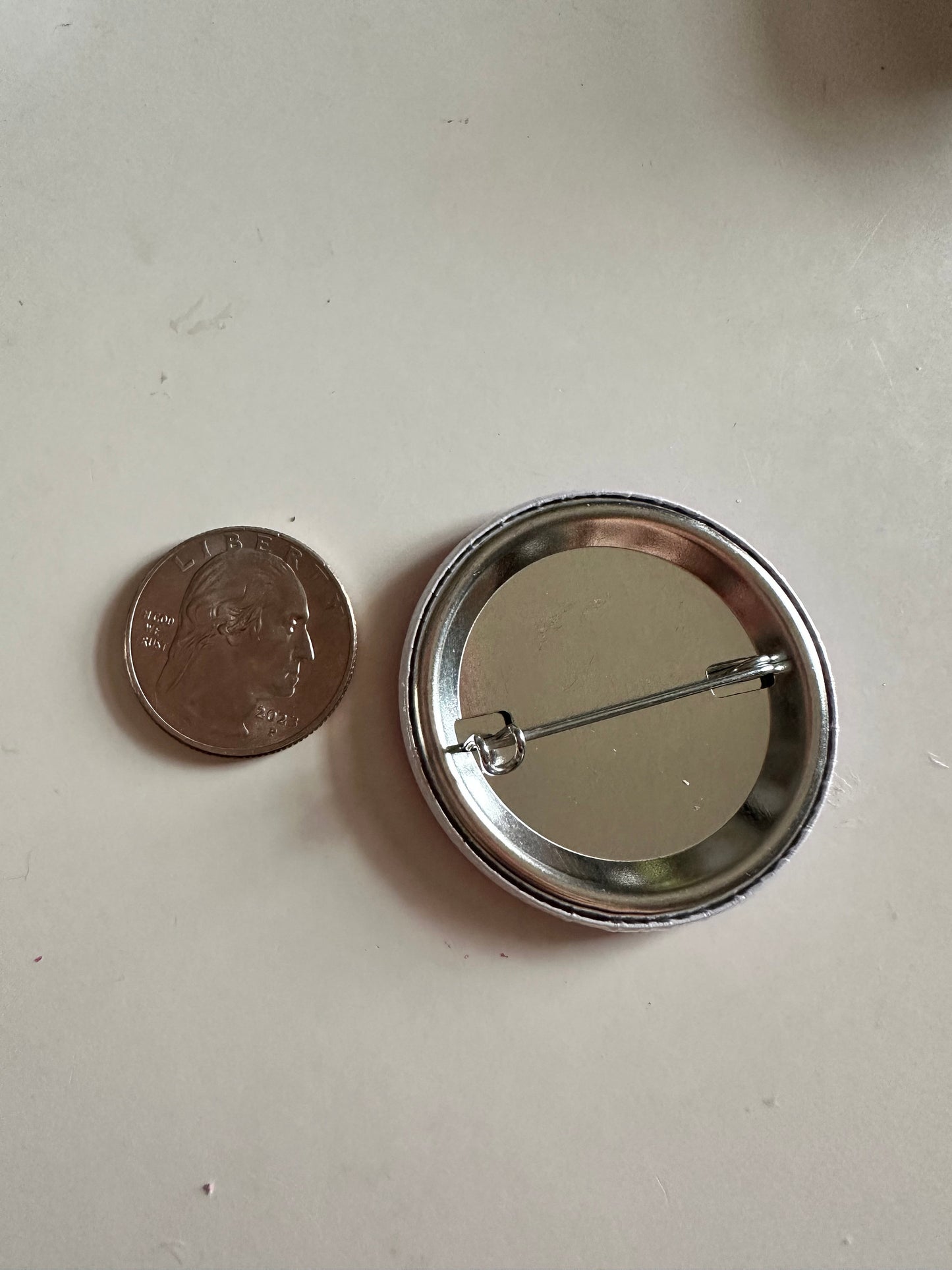 Handmade Button that says “Nu Metal is my Love Language” and an Image of Fred Durst from Limp Bizkit Button Funny