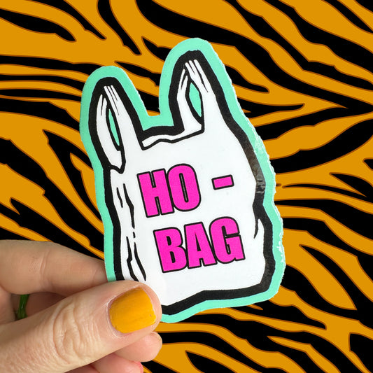 Small Sticker Plastic Bag “ho bag”