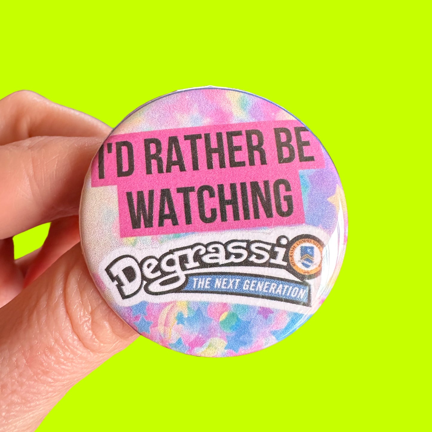 Buttons Badges 1.75” Diameter Degrassi Next Generation Themed