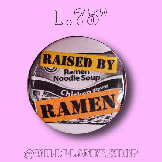 90’s Kids Button Pack Jerry Springer Basic Cable Diet Coke Mom and Ramen Noodles 1.75” Badges