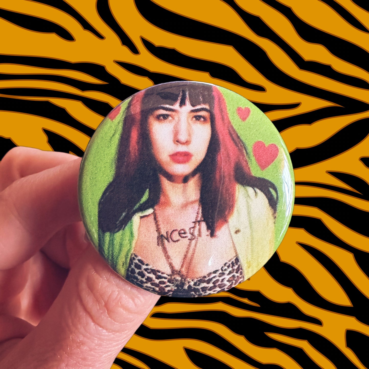 Punk Icon Buttons Including X Ray Spex Bikini Kill The Bags and Siouxsie Sioux Singers 1.75”