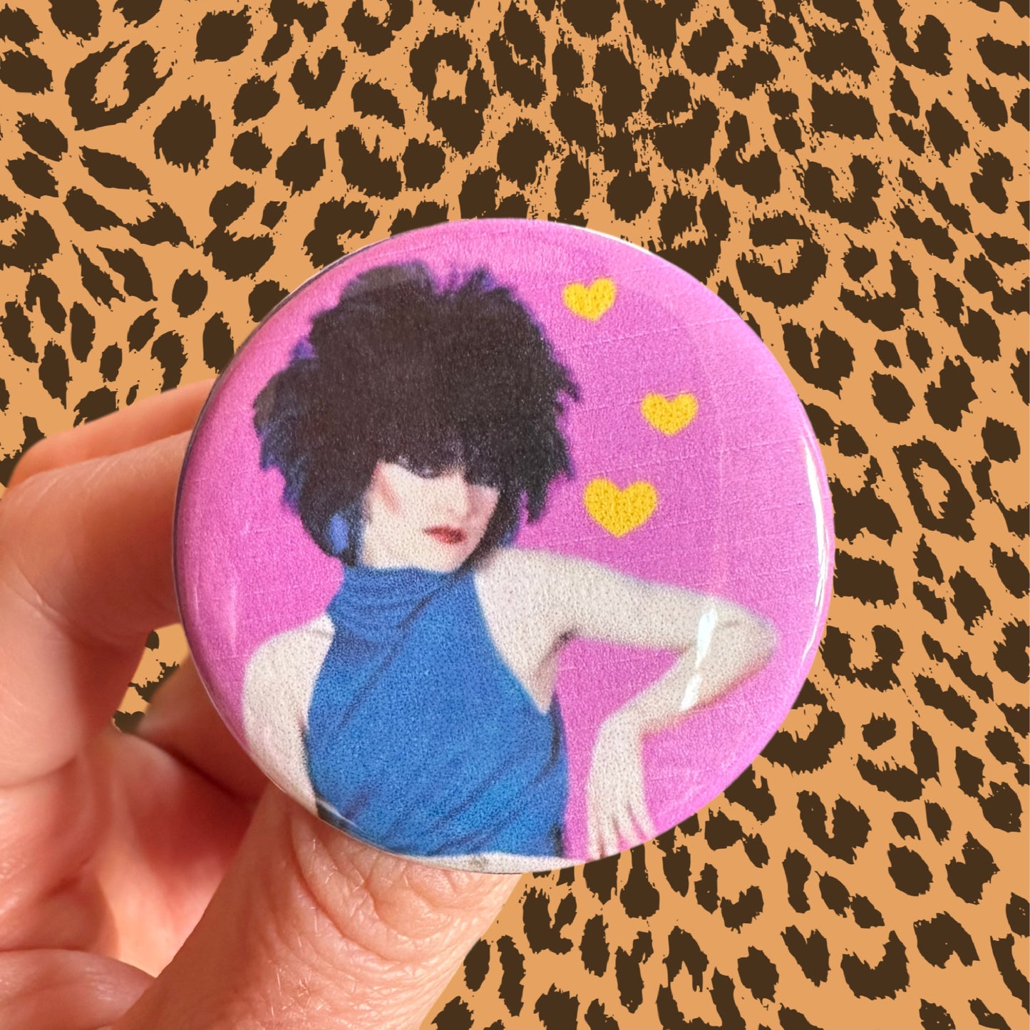 Punk Icon Buttons Including X Ray Spex Bikini Kill The Bags and Siouxsie Sioux Singers 1.75”