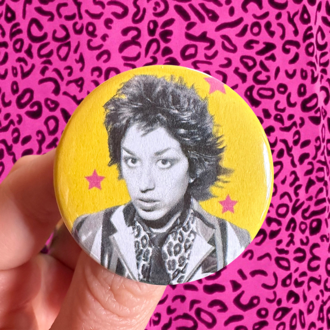 Punk Icon Buttons Including X Ray Spex Bikini Kill The Bags and Siouxsie Sioux Singers 1.75”