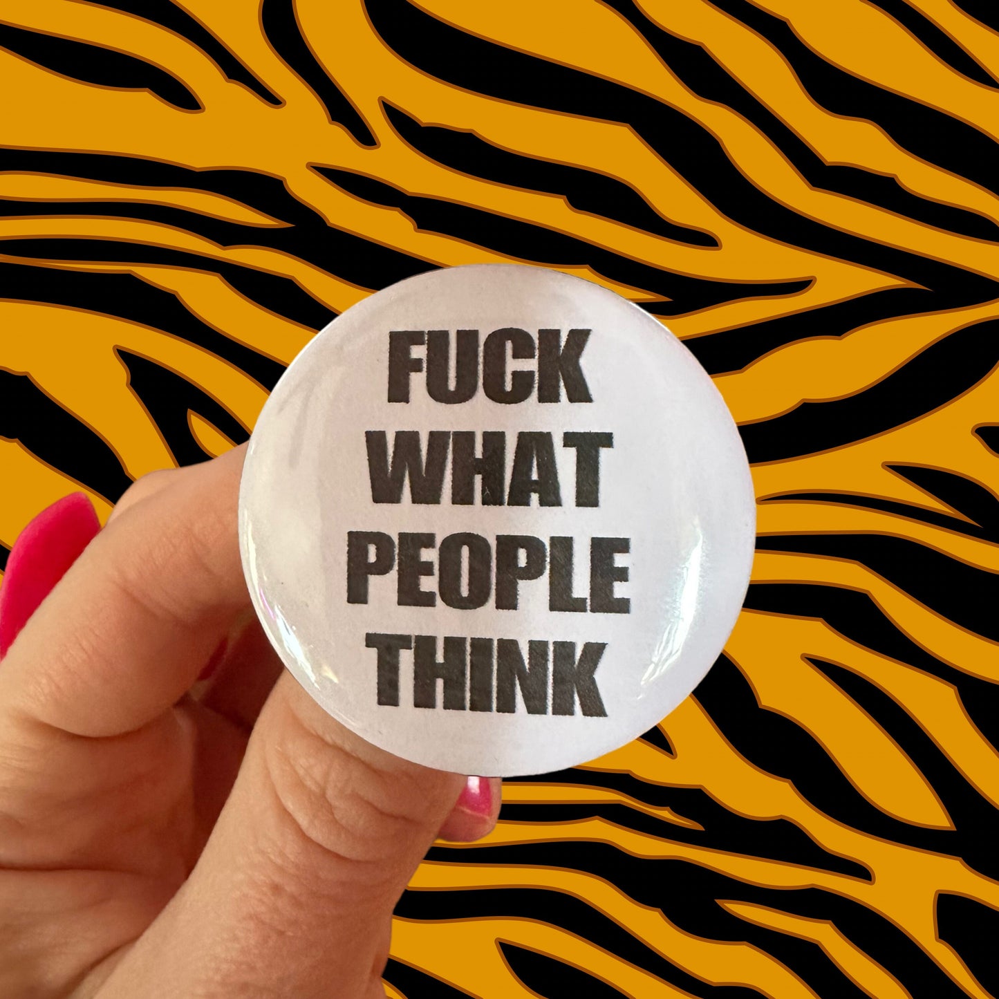 Funny Buttons Swears Queer Anti Capitalist Gay Slut Handmade Pink Blue Buttons