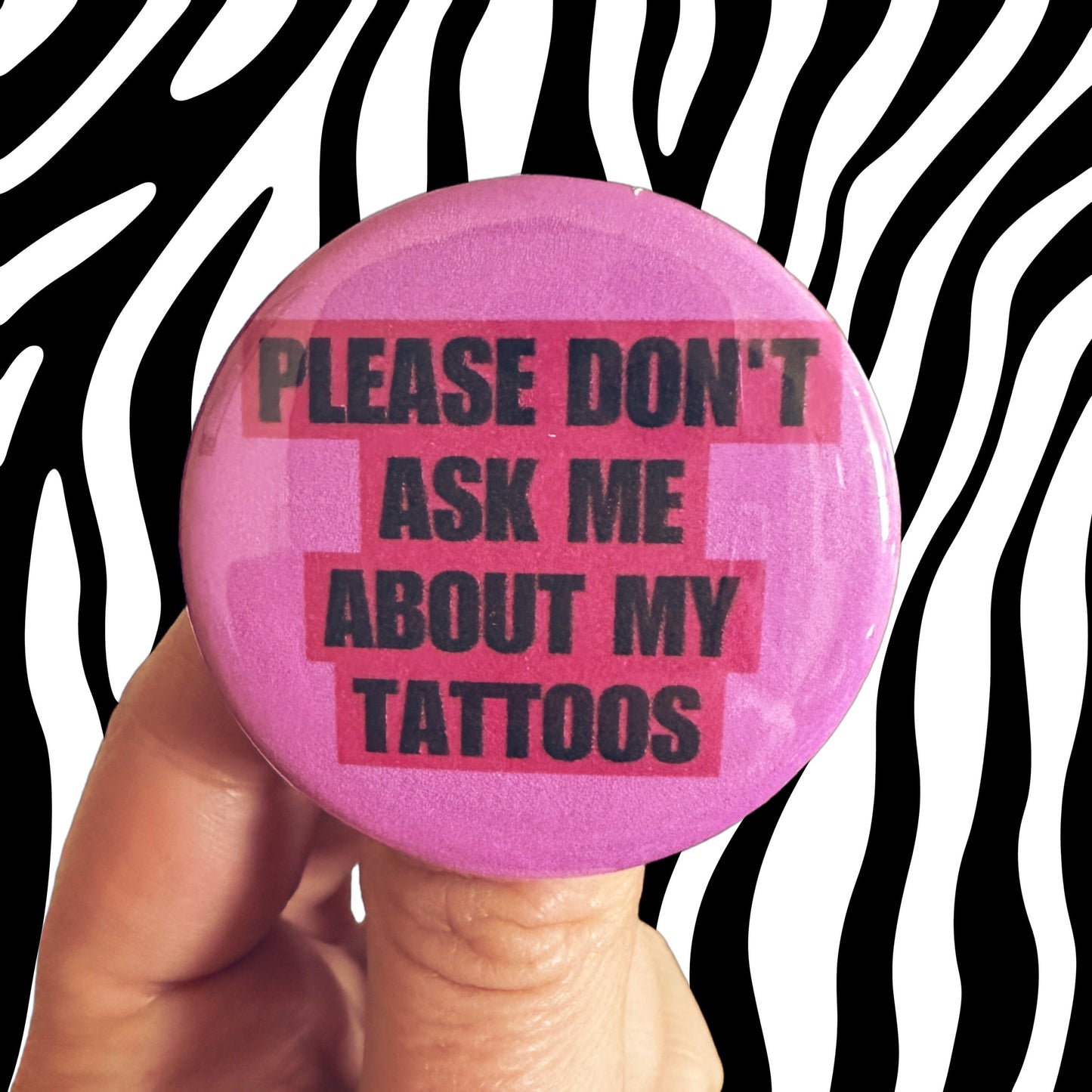 Buttons Funny Don’t Talk To Me Do Not Percieve Me Sports Tattoos Jokes Silly Punk